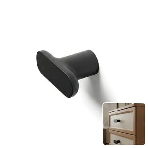 Mid-Century Modern T Bar Cabinet Knobs - Handmade Dresser Drawers Knobs Pulls for Decor