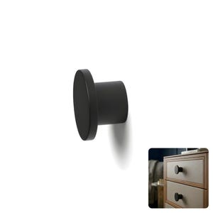 Round Cabinet Hardware Drawer Pulls - Mid-Century Modern Circle Dresser Knob - Kitchen Hardware Handles