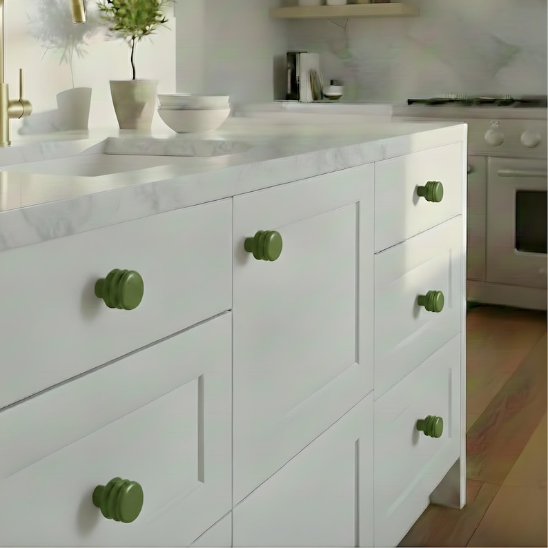 Kitchen Hardware Knobs and Pulls for Cabinet - Honeycomb Cabinet Knob - Cabinet Hardware Bathroom Drawer Pull - Modern Aluminum Drawer Pull