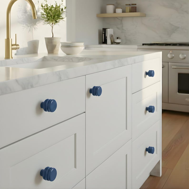 Kitchen Hardware Knobs and Pulls for Cabinet - Honeycomb Cabinet Knob - Cabinet Hardware Bathroom Drawer Pull - Modern Aluminum Drawer Pull