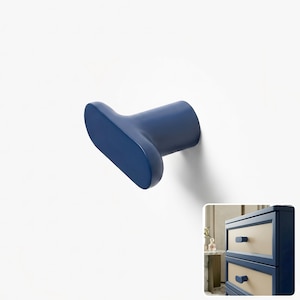 Mid-Century Modern T Bar Cabinet Knobs - Handmade Dresser Drawers Knobs Pulls for Decor