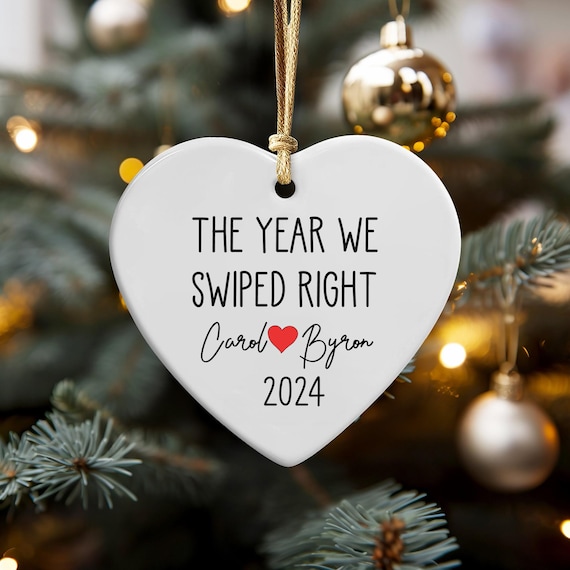 Couple Ornament, First Christmas Gift, First Christmas Together