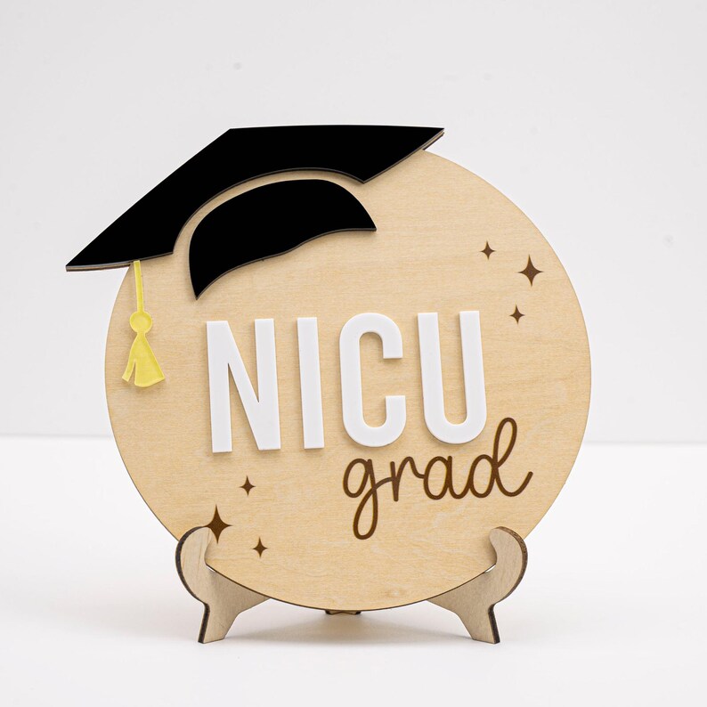 Nicu Grad Sign Nicu Grad Baby, Nicu Graduation, Nicu Sign, Gift for Nicu Baby, Nicu ...