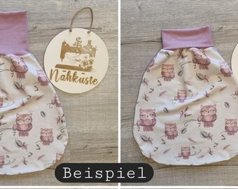 Pucksack Baby // Strampelsack // Schlafsack // Babygeschenk