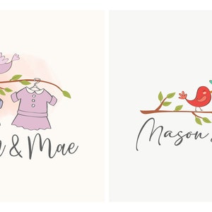 Custom Hand Drawn Logo, Custom Logo Design, Simply Logo Design, Logo ...