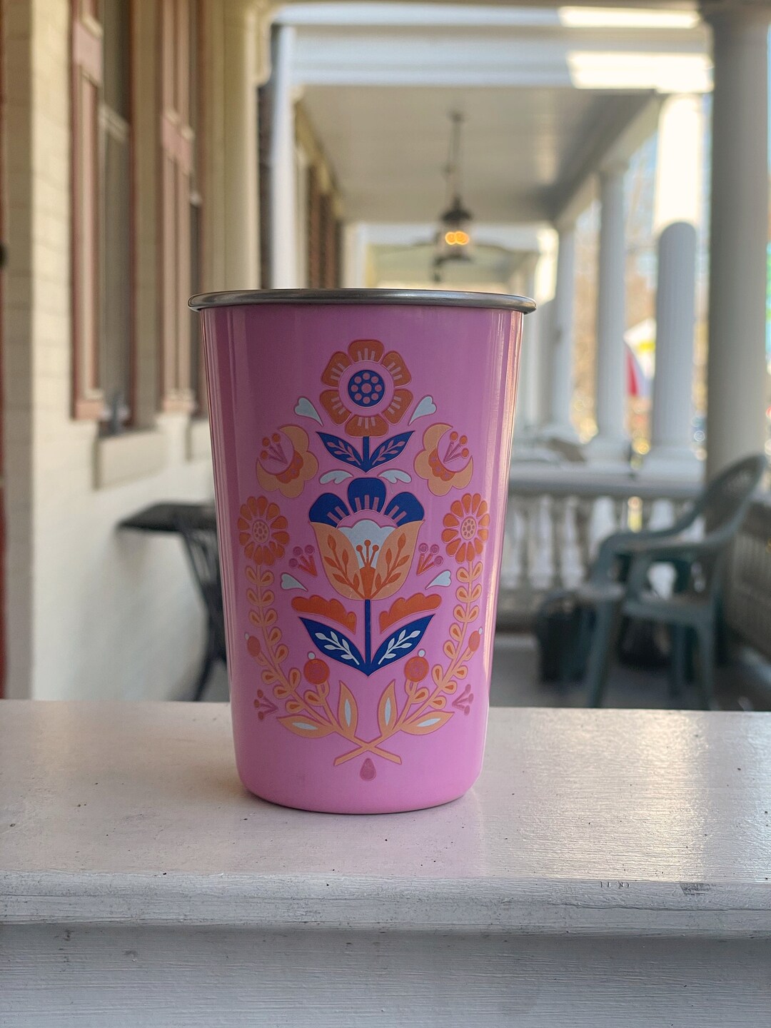 Garden Pink Tumbler main image 1