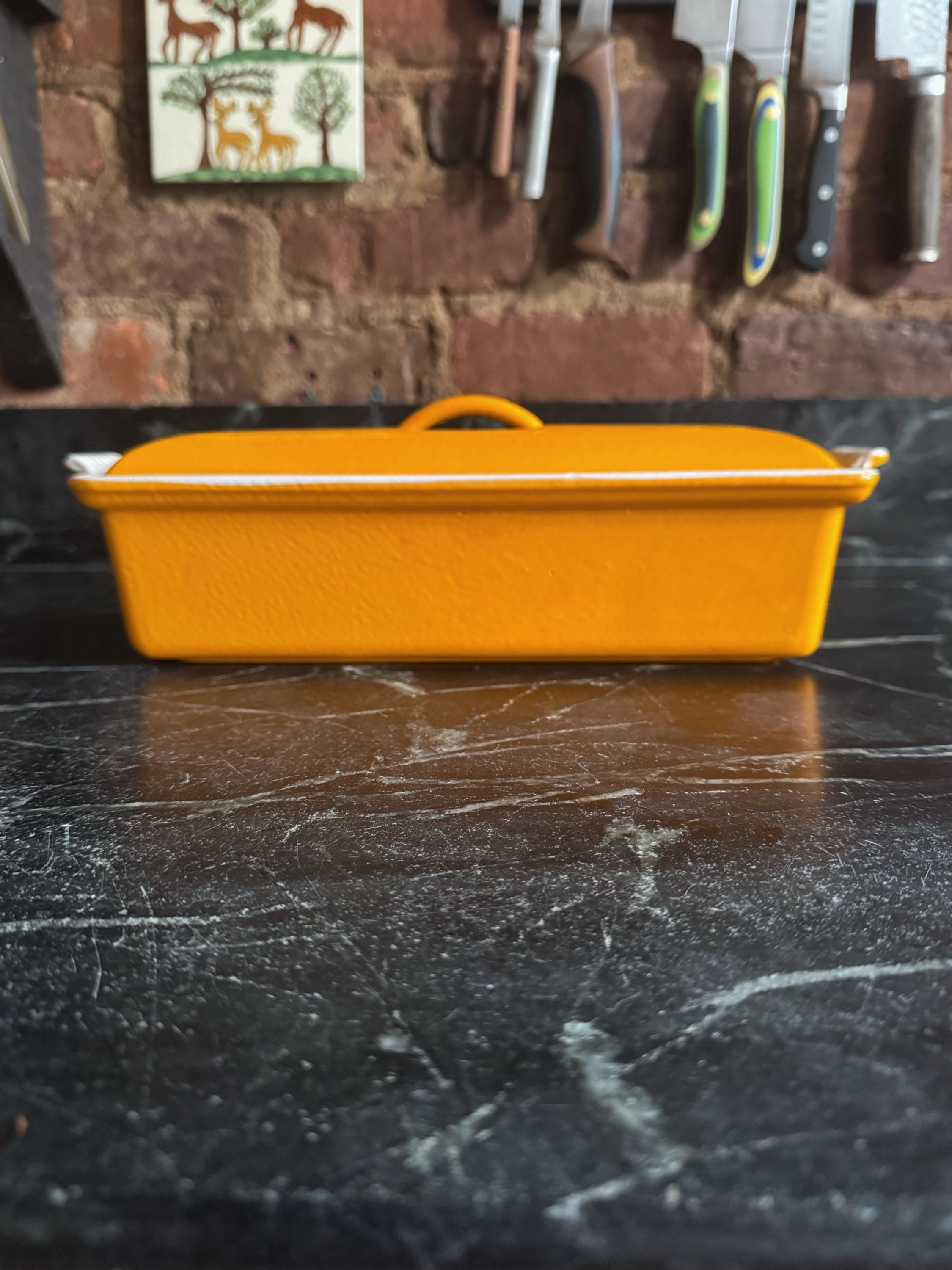 Terrine à Pâté Le Creuset Grand Modèle – 32 Cm – Couleur Orange – Occasion