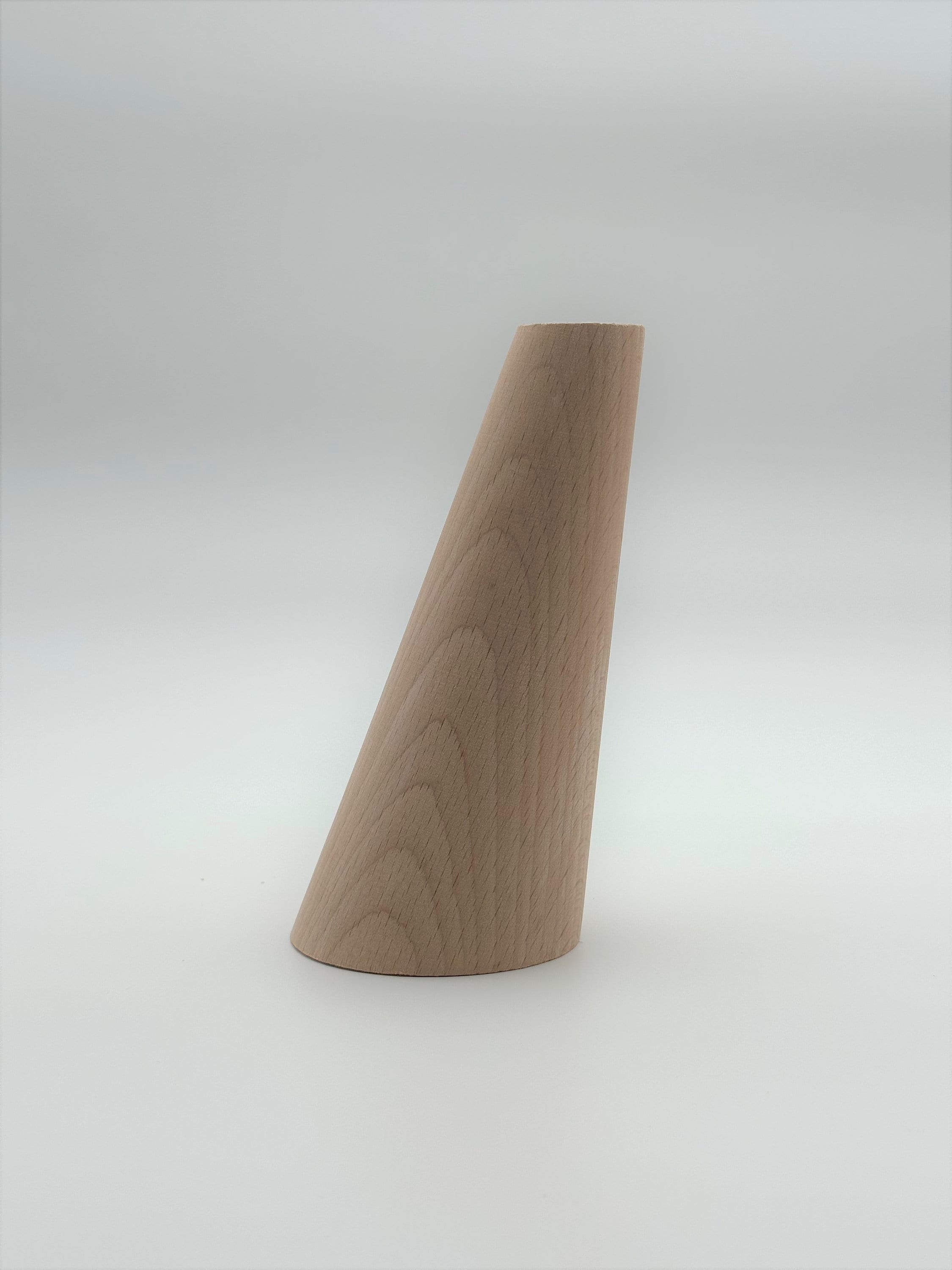 Wooden Tv Unit Legs or Living Room Furniture Legs, Natural Beech Wood