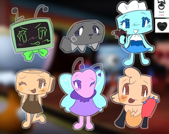 PREORDER - Dandy's World Acrylic Keychains