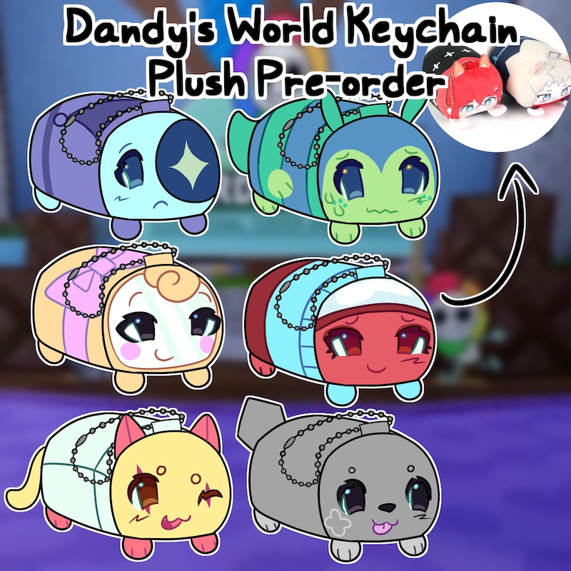 Dandys World Plush Squirm - Etsy