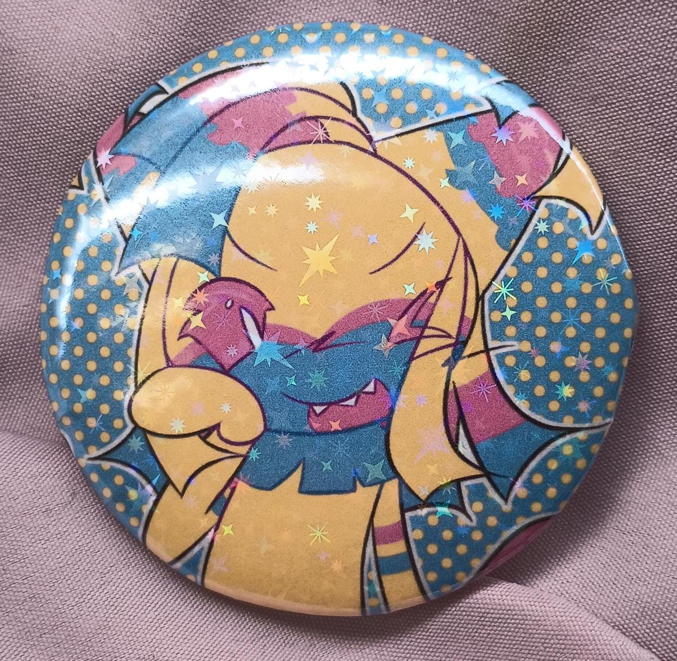 BUTTON - Dandy's World Yatta, Cosmo - Etsy UK