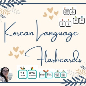 Korean Language Flashcards #2