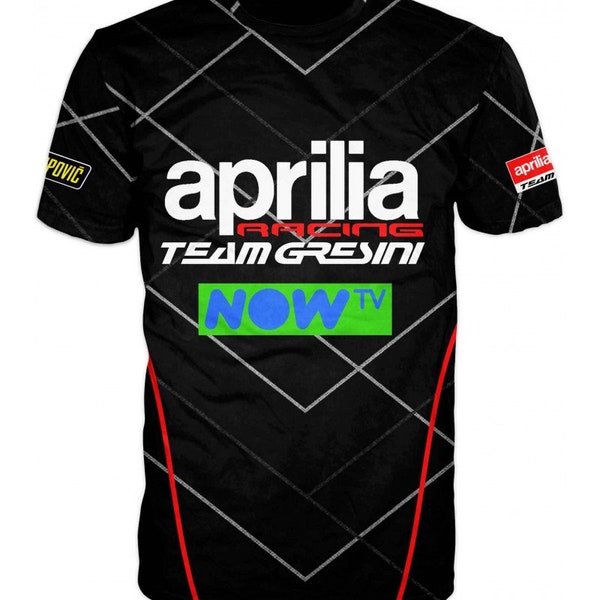 Men's t-shirt Aprilia Racing TG ~#4033/Size: S-XXXL