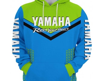 Sudadera nueva con capucha Yamaha Motorstyle ~#4057SW / Talla: S-XXXL
