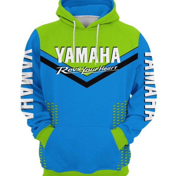 Nouveaux sweats à capuche YamahA Motorstyle ~#4057SW /Taille : S-XXXL