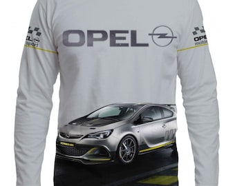 Men's long sleeve blouse Opel Opc Motorsport  ~#0088D /Size: S-XXXL