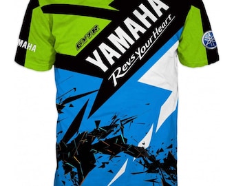 Men's t-shirt YAMAHA Revs Your Heart Motorsport ~#4049 /Size: S-XXXL