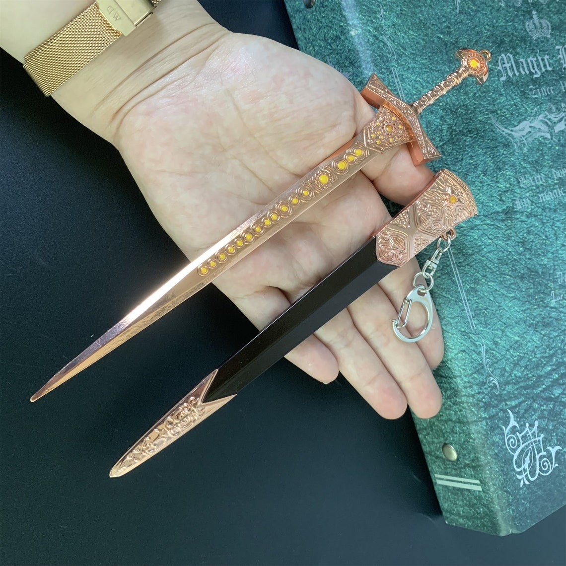 Elden Ring Sword Carian Knight's Sword Keychain Game Elden Etsy