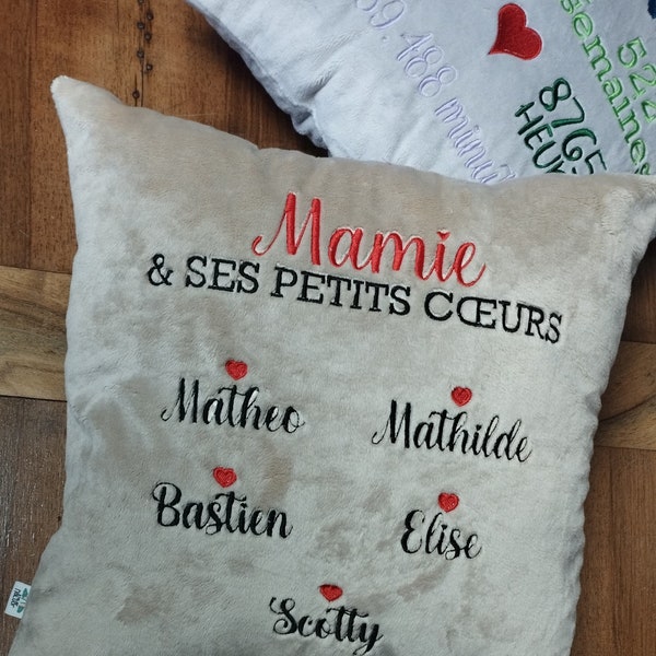 Coussin Fête des Mamies