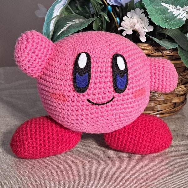 Amigurumi Kirby - Crochet Patron PDF (eng/fr)