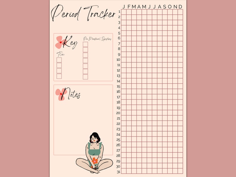 Period Tracker Blank