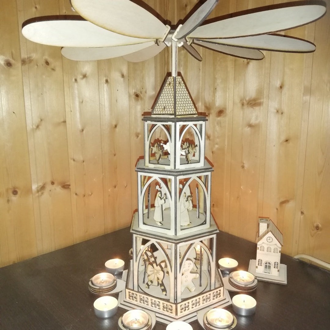 Christmas Pyramid Etsy