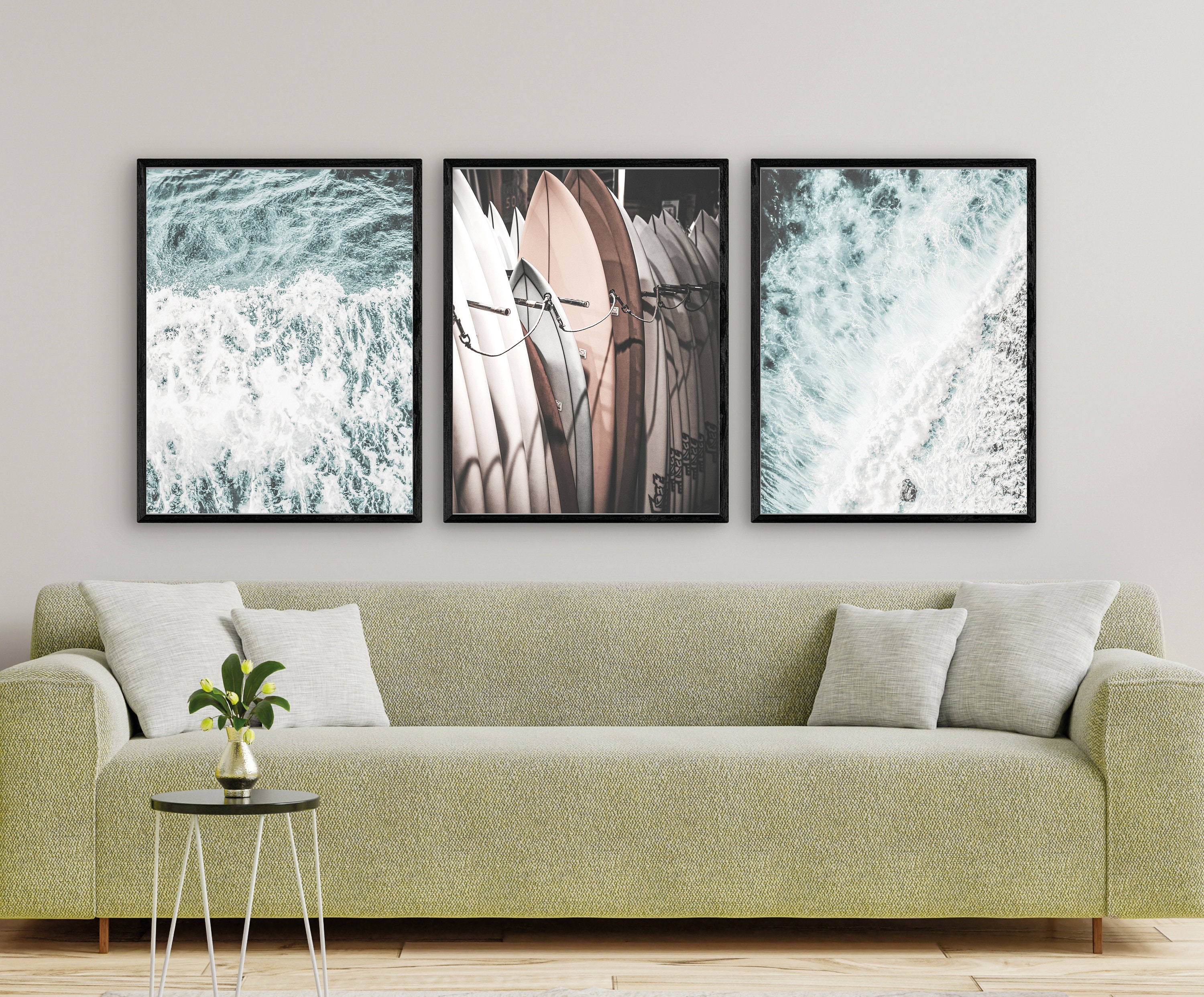 200x SOFT BEACH Printable Set Beach Wall Art Beach Prints Etsy 日本