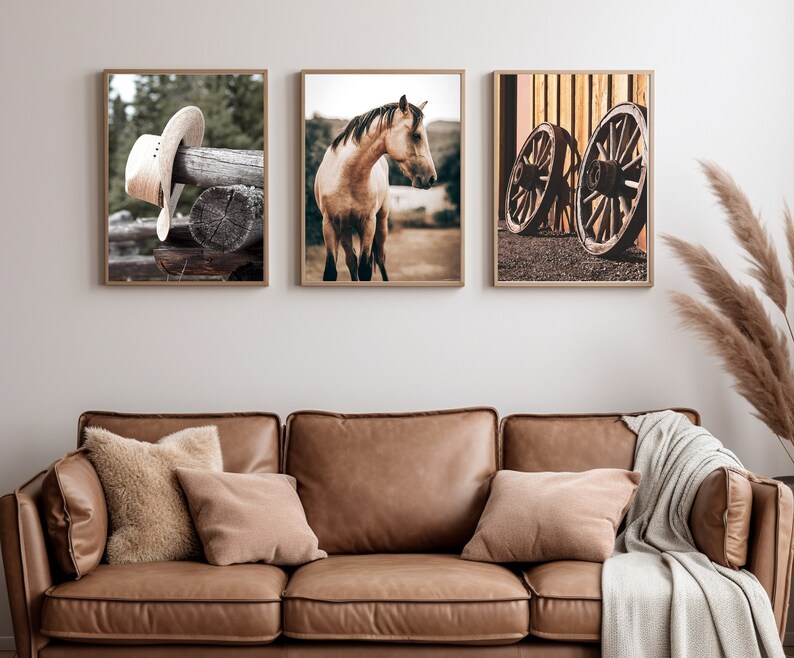 300x WESTERN Printable Set, Rustic Wall Art, Farm Prints, Farmhouse ...