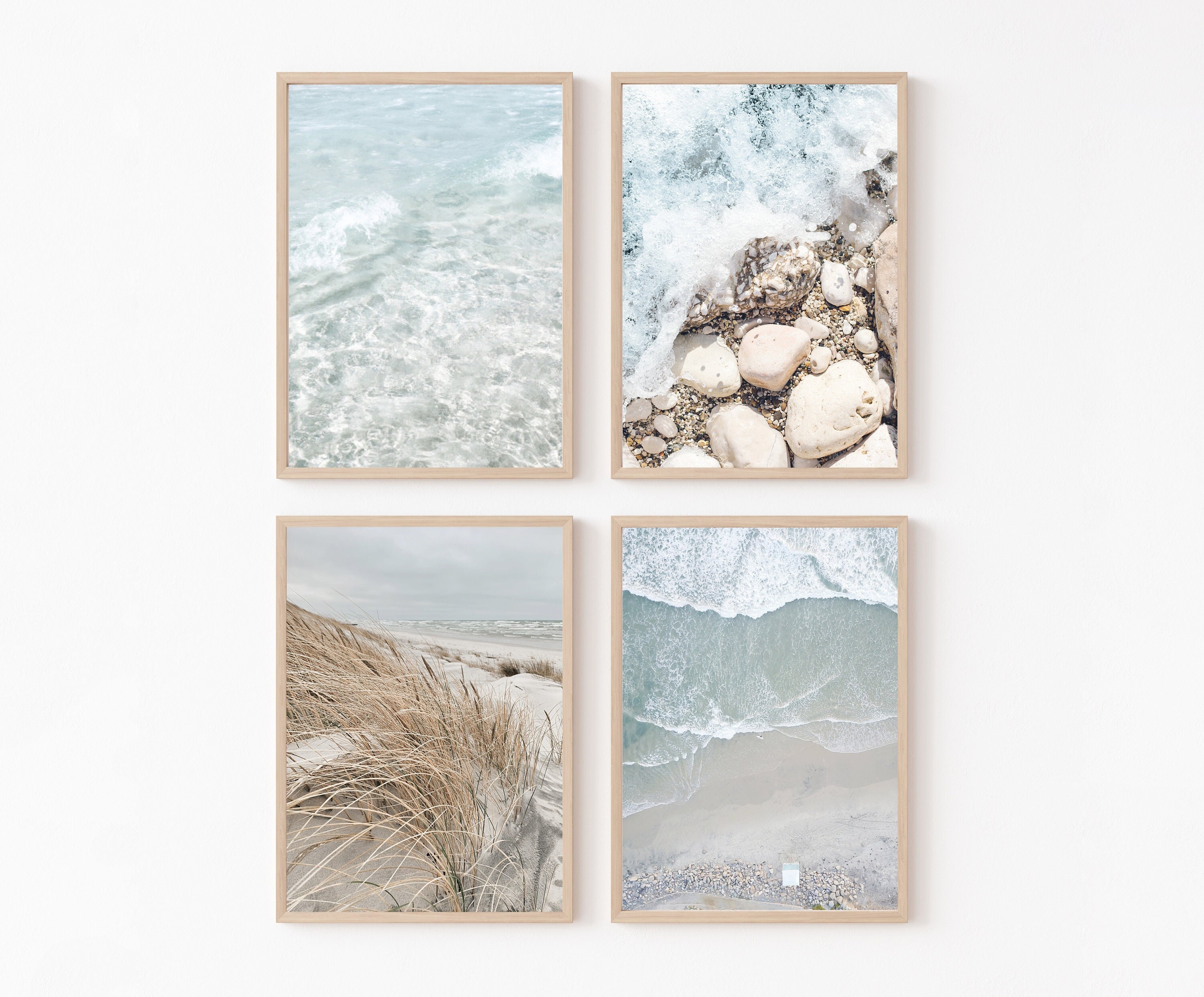 200x SOFT BEACH Printable Set Beach Wall Art Beach Prints Etsy UK
