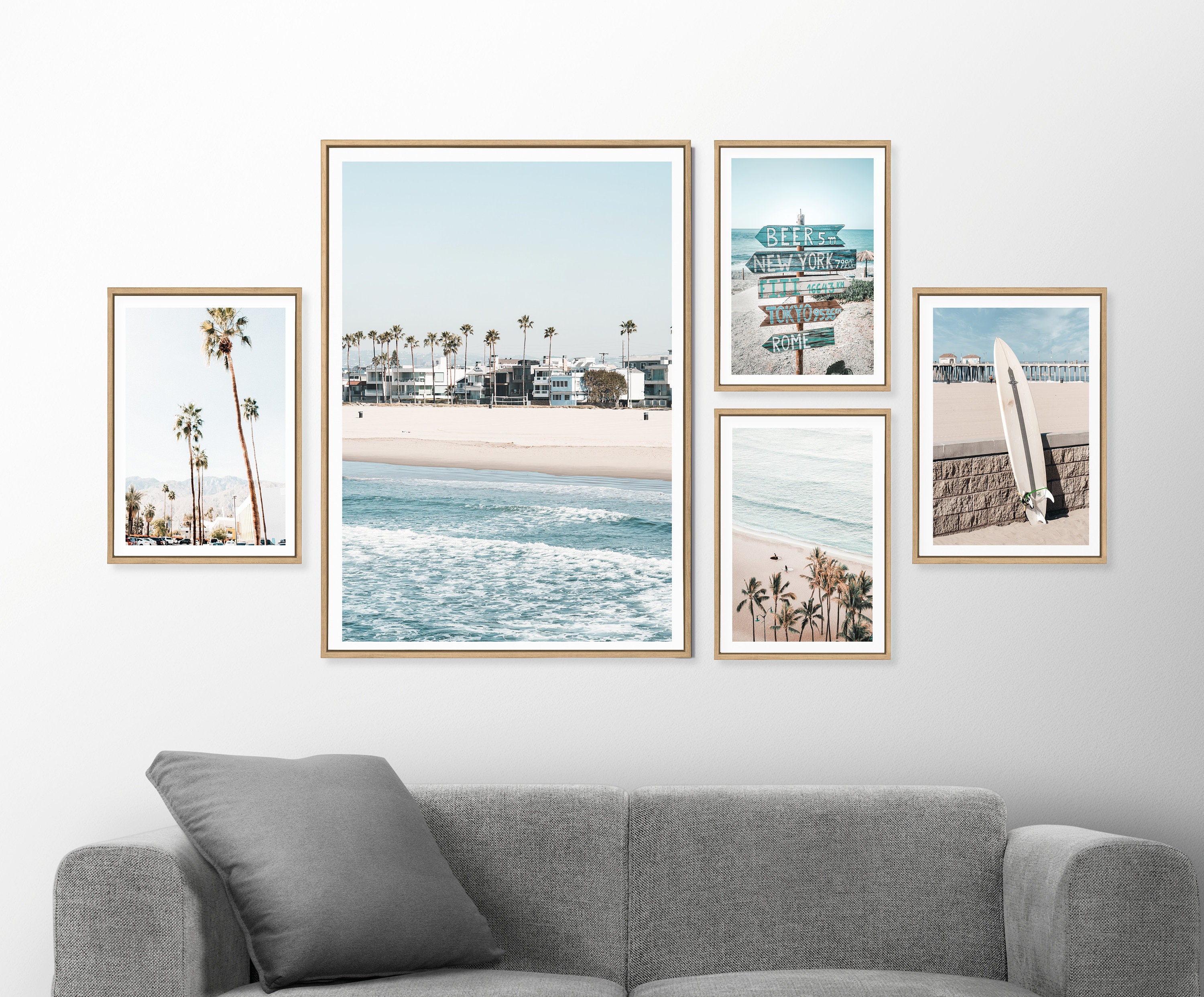 500x Coastal Prints, Beach Wall Art, Coastal Poster, Beach Prints