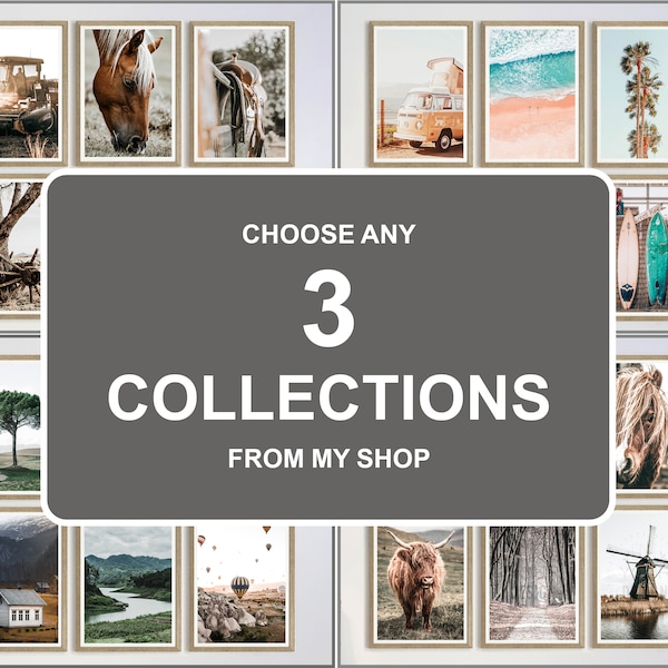 Choose ANY 3 COLLECTIONS From My Shop