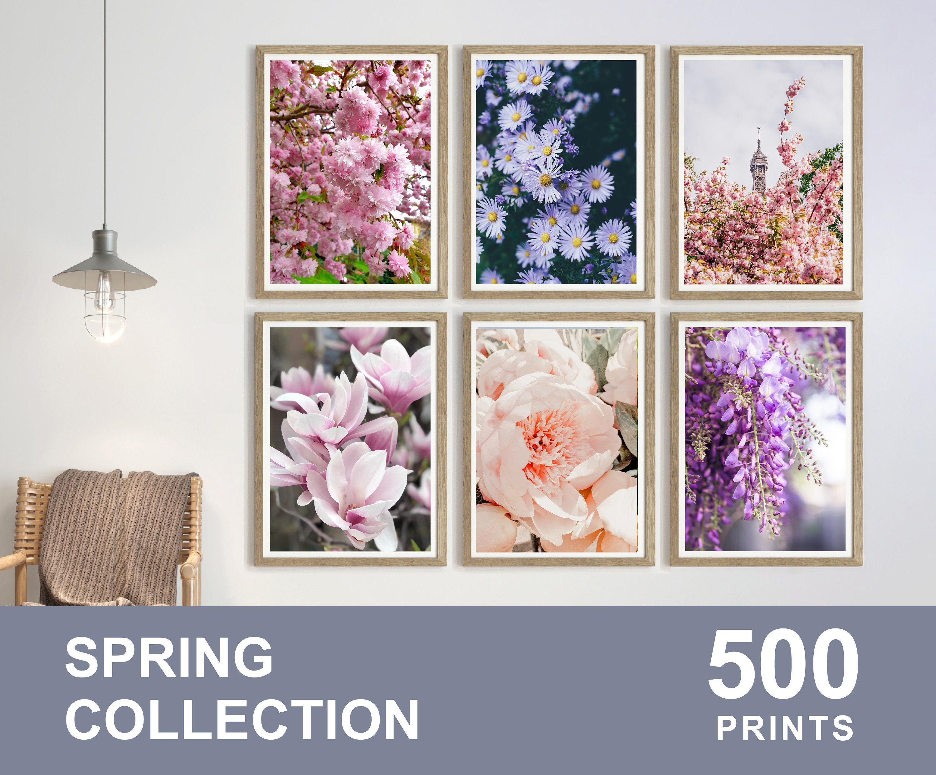 Spring Prints For Spring Set of 500 SPRING Prints, Spring Wall Art, Spring Printable, Spring ...
