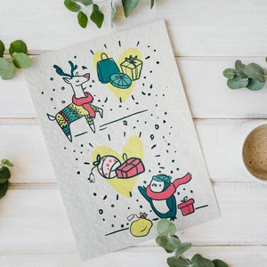 Cartes de souhaits à semer (8 modèles Noël)