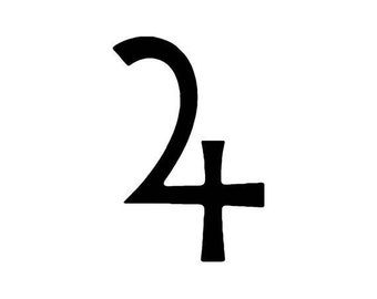 May include: Black and white symbol with the number 2 and a cross, representing the astrological sign of Gemini.