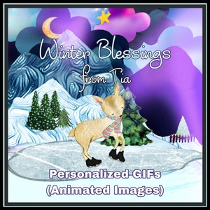 Gif animate personalizzate: rendi i compleanni, i matrimoni e le festività ancora più speciali con cartoline elettroniche personalizzate da pubblicare sui social media, tramite SMS o e-mail!