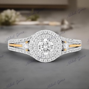 Enchanted Disney Fine Jewelry Solid 925 Sterling Silver Diamond Jasmine Engagement Ring, Anniversary Gift For Her, Propose Ring