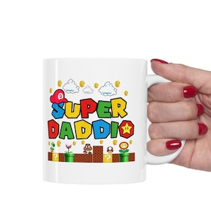 Super Daddio Mug: Funny Gamer Dad Gift