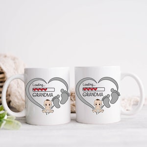Loading Grandma Mug: Pregnancy Announcement Gift