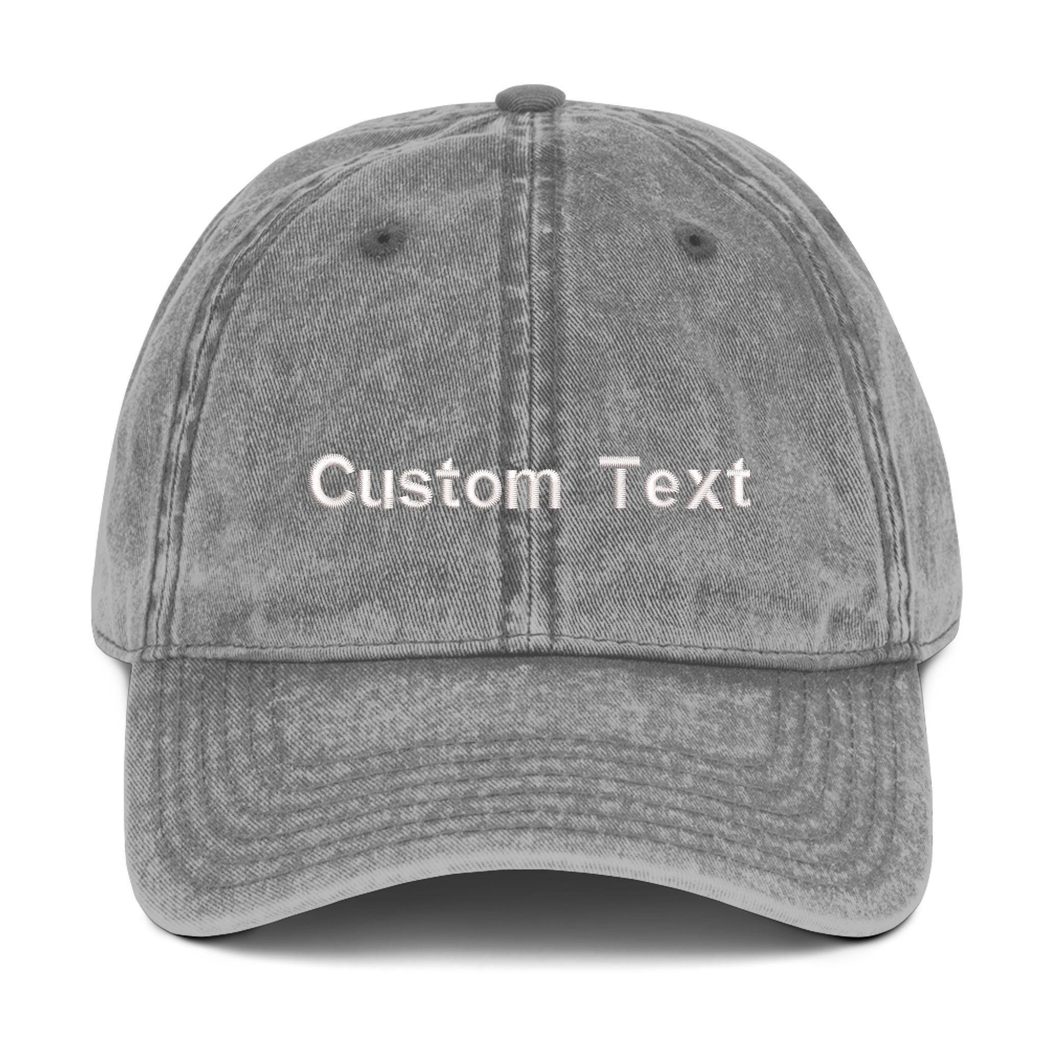 InnoBeta Caregiver Baseball Cap - Adjustable, Embroidered, Washed Denim, Great Gift Idea