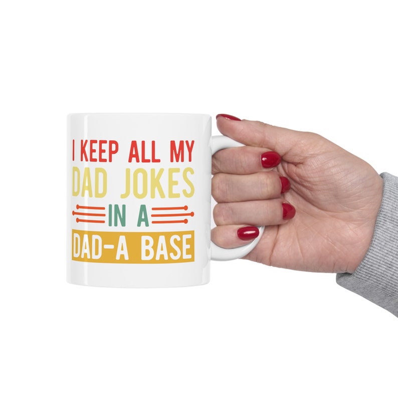 HazelsStoreUS Dad Jokes Mug - Thumbnail 3