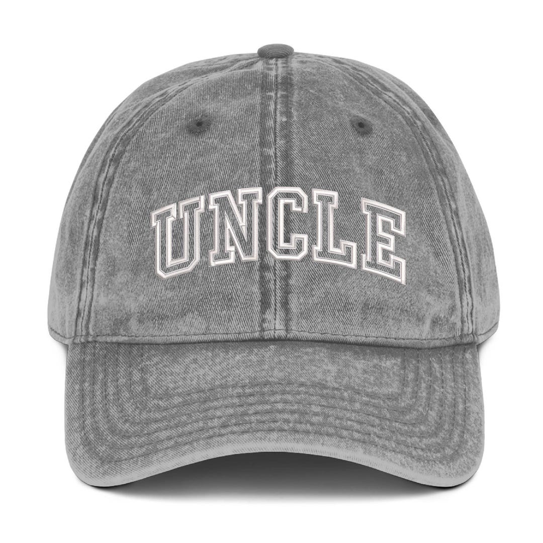 Uncle Embroidered Hat, Vintage Uncle Cap, Custom Fathers Day Gift ...