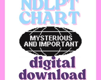 Severance TV Needlepoint Chart 13 Mesh | Mysterious Important LUMON Digital Download