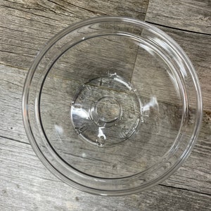 5.7" glass-like ultra high transparency clear round orchid pot, ultra clear nursery pot, clear pot for orchids and tropical plants image 4
