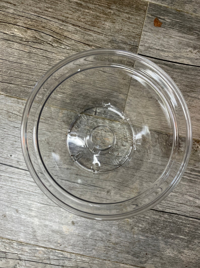 5.7" glass-like ultra high transparency clear round orchid pot, ultra clear nursery pot, clear pot for orchids and tropical plants image 4