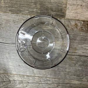 5.7" glass-like ultra high transparency clear round orchid pot, ultra clear nursery pot, clear pot for orchids and tropical plants image 7