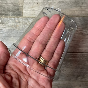 4.5" glass-like ultra high transparency clear round orchid pot, ultra clear nursery pot, clear pot for orchids and tropical plants image 2