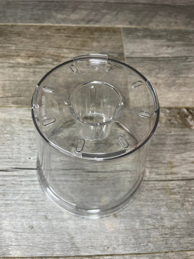 5.7" glass-like ultra high transparency clear round orchid pot, ultra clear nursery pot, clear pot for orchids and tropical plants image 6
