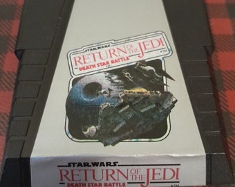 STAR WARS: Return of the Jedi Death Star Battle Atari 2600+/7800 *BEAUTIFUL* Condition!