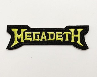 MEGADETH PATCH Iron On NEW metal metallica anthrax slayer judas priest pantera dio