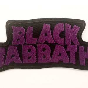 BLACK SABBATH Iron-On Patch NEW rock band metal ozzy osbourne dio